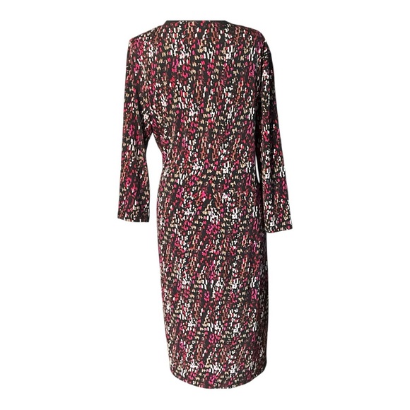 Floral Knit Dress by Cold Water Creek Size 14/16 - Picture 3 of 6